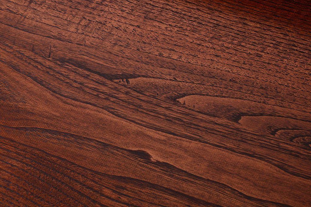 レトロ家具　昭和レトロ　古い木のモールガラス戸収納棚(サイドキャビネット)