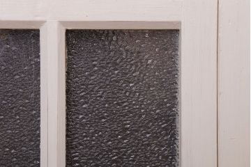 ペイント　ダイヤガラス入りの引き戸2枚セット(窓)