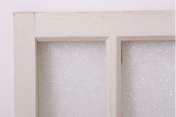 ペイント　ダイヤガラス入りの引き戸2枚セット(窓)