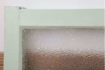 ペイント　ダイヤガラス入りの明り取り(窓)