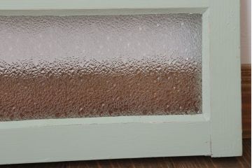 ペイント　ダイヤガラス入りの明り取り(窓)