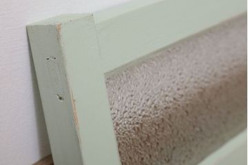 ペイント　ダイヤガラス入りの明り取り(窓)