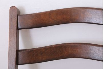 アンティーク家具　イギリスアンティーク　シンプルな折りたたみ椅子(フォールディングチェア)