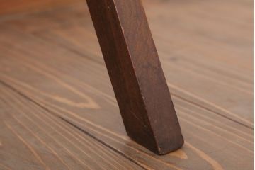 アンティーク家具　イギリスアンティーク　シンプルな折りたたみ椅子(フォールディングチェア)