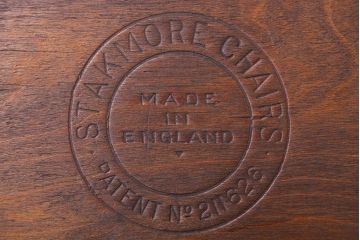 アンティーク家具　イギリスアンティーク　シンプルな折りたたみ椅子(フォールディングチェア)