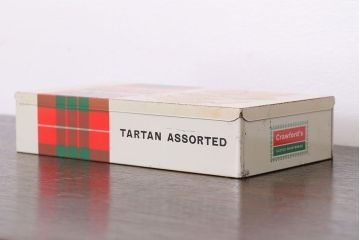 アンティーク雑貨　イギリスビンテージ　かわいいティン缶(小物入れ)(1)