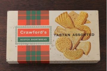 アンティーク雑貨　イギリスビンテージ　かわいいティン缶(小物入れ)(1)