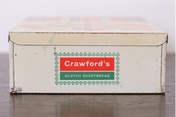 アンティーク雑貨　イギリスビンテージ　かわいいティン缶(小物入れ)(1)
