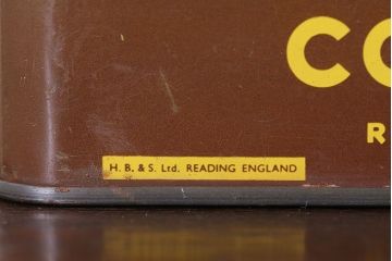 アンティーク雑貨　イギリスビンテージ　かわいいティン缶(小物入れ)(2)