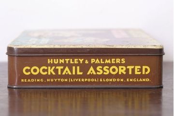 アンティーク雑貨　イギリスビンテージ　かわいいティン缶(小物入れ)(2)