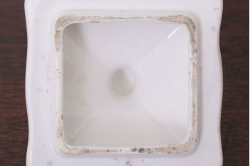アンティーク雑貨　ドイツビンテージ　キャ二スター3個セット(小物入れ、洋食器、蓋付保存容器、ヴィンテージ)(R-021963)