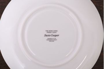 イギリスビンテージ　Susie Cooper(スージークーパー)　トリオ3客セット(洋食器)