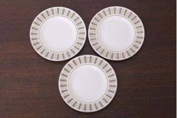 イギリスビンテージ　Susie Cooper(スージークーパー)　トリオ3客セット(洋食器)