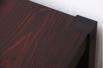 アンティーク家具　古民具・骨董　欅材と檜材!和モダンスタイルの収納箪笥サイドボード(水屋箪笥)