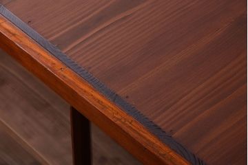 アンティーク家具　アンティーク　古い木のシンプルで上品なガラスケース