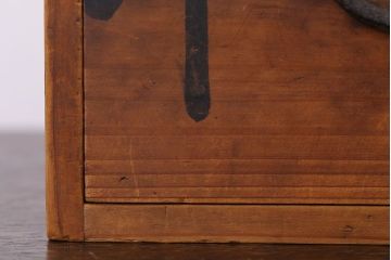 アンティーク家具　和製アンティーク　古い木の小引き出し(小物入れ・小箱・収納箱)