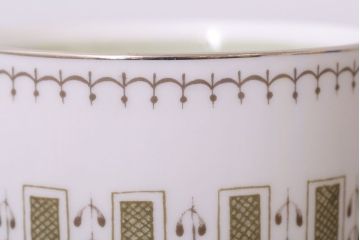 イギリスビンテージ　Susie Cooper(スージークーパー)　トリオ2客セット(洋食器)