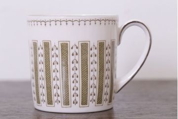 イギリスビンテージ　Susie Cooper(スージークーパー)　カップ&ソーサー2客セット(洋食器)
