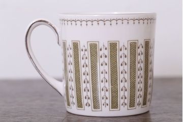 イギリスビンテージ　Susie Cooper(スージークーパー)　カップ&ソーサー2客セット(洋食器)
