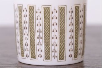 イギリスビンテージ　Susie Cooper(スージークーパー)　カップ&ソーサー2客セット(洋食器)