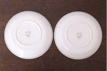 イギリスビンテージ　Susie Cooper(スージークーパー)　カップ&ソーサー2客セット(洋食器)