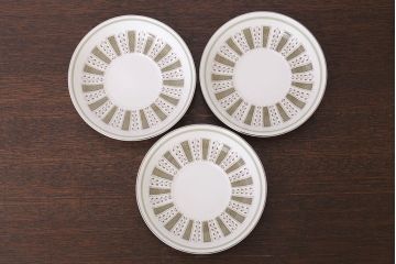 イギリスビンテージ　Susie Cooper(スージークーパー)　トリオ3客セット(1)(洋食器)
