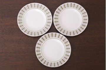 イギリスビンテージ　Susie Cooper(スージークーパー)　トリオ3客セット(2)(洋食器)