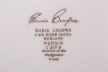 イギリスビンテージ　Susie Cooper(スージークーパー)　ポット・ミルクなど5点セット(洋食器)