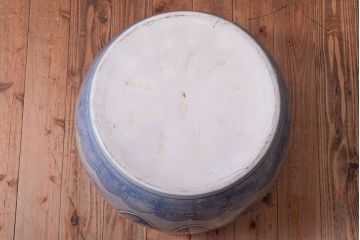 アンティーク雑貨　古民具・骨董　特大サイズのアンティーク瀬戸火鉢