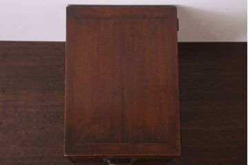 アンティーク家具　和製アンティーク　フタ付き!古い木の小物収納箱(小箱・木箱)