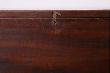 アンティーク家具　和製アンティーク　フタ付き!古い木の小物収納箱(小箱・木箱)