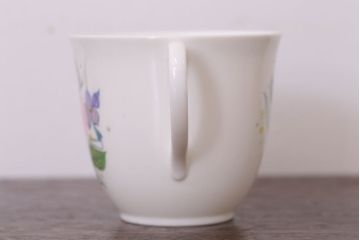 イギリスビンテージ　Susie Cooper(スージークーパー)　FRAGRANCE(フレグランス)　トリオ2客セット(洋食器)