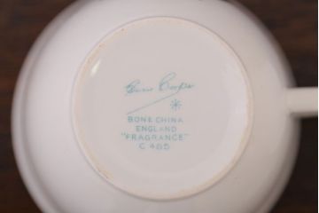 イギリスビンテージ　Susie Cooper(スージークーパー)　FRAGRANCE(フレグランス)　トリオ2客セット(洋食器)