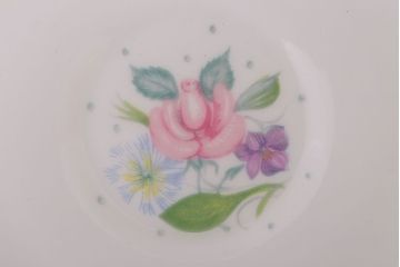 イギリスビンテージ　Susie Cooper(スージークーパー)　FRAGRANCE(フレグランス)　トリオ2客セット(洋食器)