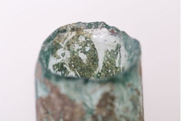 アンティーク雑貨　イギリスアンティーク　おしゃれな小瓶2つセット(ガラス瓶・ソースボトル)