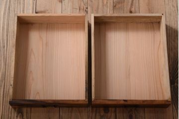 アンティーク家具　大正ロマン　象嵌入り!前板に黒柿を使用した文机