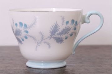 イギリスビンテージ　AYNSLEY(エインズレイ)　Las Palmas(ラス・パルマス)　トリオ4客セット(洋食器)(1)