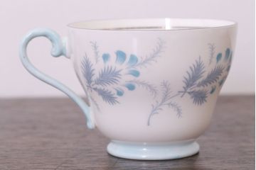 イギリスビンテージ　AYNSLEY(エインズレイ)　Las Palmas(ラス・パルマス)　トリオ4客セット(洋食器)(1)