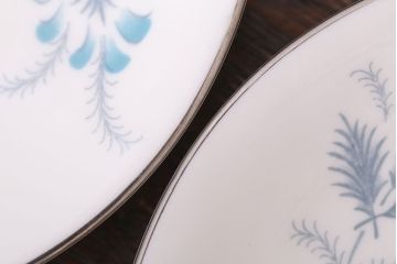 イギリスビンテージ　AYNSLEY(エインズレイ)　Las Palmas(ラス・パルマス)　トリオ4客セット(洋食器)(1)