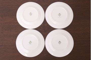 イギリスビンテージ　AYNSLEY(エインズレイ)　Las Palmas(ラス・パルマス)　トリオ4客セット(洋食器)(1)