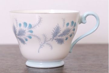 イギリスビンテージ　AYNSLEY(エインズレイ)　Las Palmas(ラス・パルマス)　トリオ4客セット(洋食器)(2)