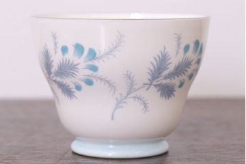 イギリスビンテージ　AYNSLEY(エインズレイ)　Las Palmas(ラス・パルマス)　トリオ4客セット(洋食器)(2)