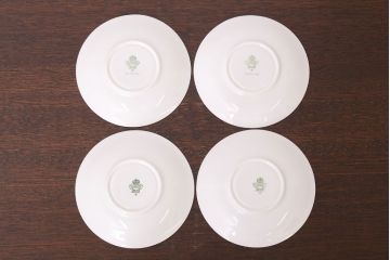イギリスビンテージ　AYNSLEY(エインズレイ)　Las Palmas(ラス・パルマス)　トリオ4客セット(洋食器)(2)