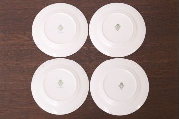 イギリスビンテージ　AYNSLEY(エインズレイ)　Las Palmas(ラス・パルマス)　トリオ4客セット(洋食器)(2)