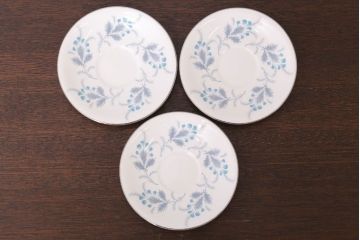 イギリスビンテージ　AYNSLEY(エインズレイ)　Las Palmas(ラス・パルマス)　トリオ3客セット(洋食器)