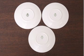 イギリスビンテージ　AYNSLEY(エインズレイ)　Las Palmas(ラス・パルマス)　トリオ3客セット(洋食器)