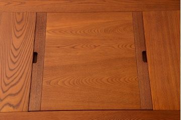 中古　欅材の囲炉裏テーブル(ダイニングテーブル)