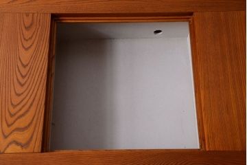 中古　欅材の囲炉裏テーブル(ダイニングテーブル)