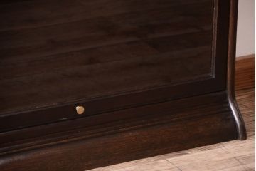 アンティーク家具　イギリスアンティーク　オーク材のスタッキングブックケース(本箱)