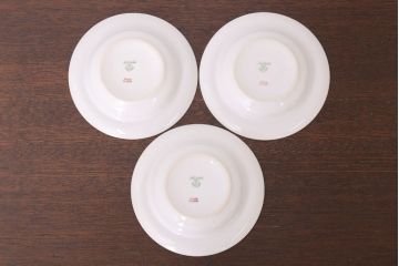 オールドノリタケ 英国輸出 マルキ アンティーク金彩プレート3枚セット(洋食器)(1)